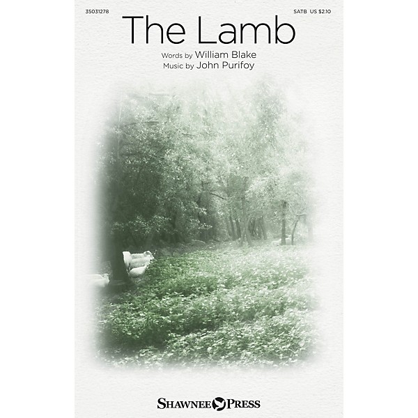 Shawnee Press The Lamb SATB composed by John Purifoy