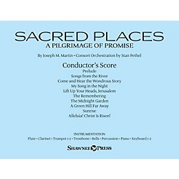 Shawnee Press Sacred Places (A Pilgrimage of Promise) INSTRUMENTAL CONSORT composed by Joseph M. Martin