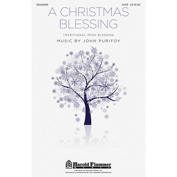 Shawnee Press A Christmas Blessing SATB composed by John Purifoy