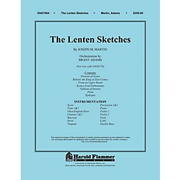 Shawnee Press The Lenten Sketches Chamber Orchestra composed by Joseph M. Martin