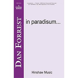 Hinshaw Music In Paradisum SSAATTBB composed by Dan Forrest