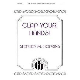 Hinshaw Music Clap Your Hands SSATB composed by Hopkins