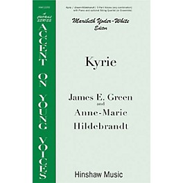 Hinshaw Music Kyrie 3 Part composed by James E. Green