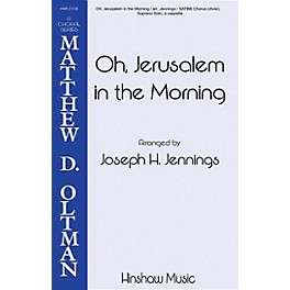 Hinshaw Music Oh Jerusalem in the Morning SSAATTBB arranged by Joseph Jennings