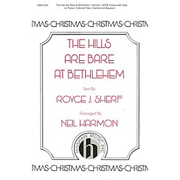 Hinshaw Music The Hills Are Bare at Bethlehem SATB arranged by Neil Harmon