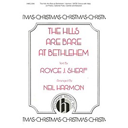 Hinshaw Music The Hills Are Bare at Bethlehem SATB arranged by Neil Harmon