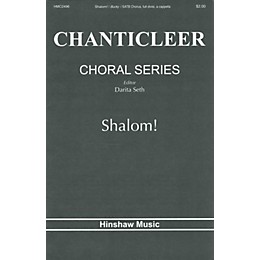 Hinshaw Music Shalom SATB DV A Cappella composed by Elio Bucky