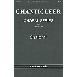 Hinshaw Music Shalom SATB DV A Cappella composed by Elio Bucky