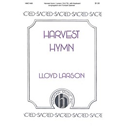 Hinshaw Music Harvest Hymn SATB composed by Lloyd Larson