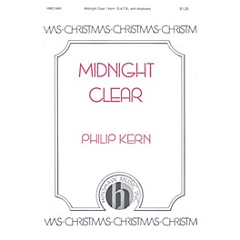 Hinshaw Music Midnight Clear SATB composed by Philip Kern