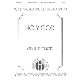 Hinshaw Music Holy God SATB composed by Paul Page