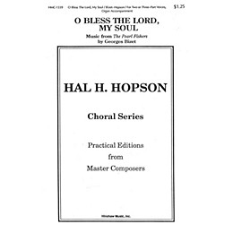 Hinshaw Music O Bless the Lord, My Soul 2-Part arranged by Hal Hopson