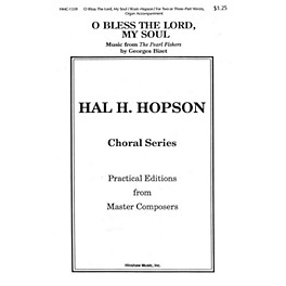 Hinshaw Music O Bless the Lord, My Soul 2-Part arranged by Hal Hopson