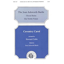 Hinshaw Music Coventry Carol SSA arranged by Howard Cable