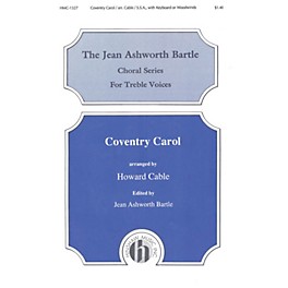 Hinshaw Music Coventry Carol SSA arranged by Howard Cable