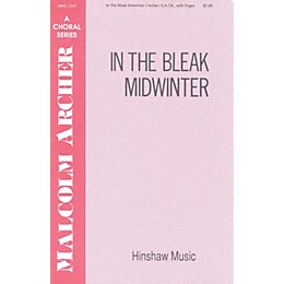 Hinshaw Music In the Bleak Mid-winter SATB composed by Malcolm Archer