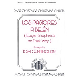 Hinshaw Music Los Pastores A Belen (Eager Shepherds on Their Way) SATB arranged by Cunningham