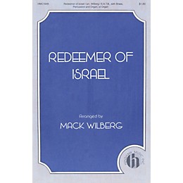 Hinshaw Music Redeemer of Israel SATB arranged by Mack Wilberg
