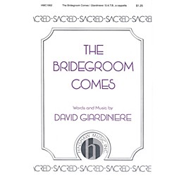 Hinshaw Music The Bridegroom Comes SSAATTBB composed by David Giardiniere