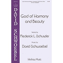 Hinshaw Music God of Harmony and Beauty SATB composed by David Schwoebel