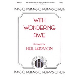 Hinshaw Music With Wondering Awe SATB arranged by Neil Harmon