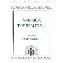 Hinshaw Music America the Beautiful SATB arranged by Joseph Joubert