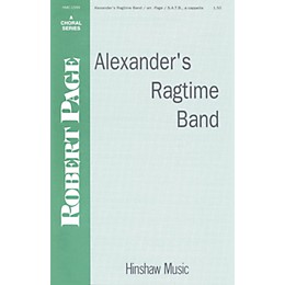 Hinshaw Music Alexander's Ragtime Band SATB a cappella composed by Irving Berlin