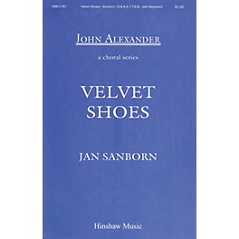 Hinshaw Music Velvet Shoes SSAATTBB composed by Jan Sanborn