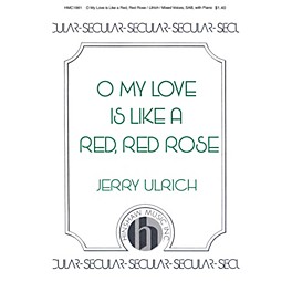 Hinshaw Music O My Love Is Like a Red, Red Rose SAB