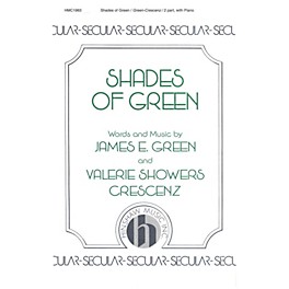 Hinshaw Music Shades of Green SA composed by James Green