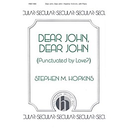 Hinshaw Music Dear John, Dear John SSAA composed by Hopkins