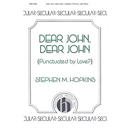 Hinshaw Music Dear John, Dear John SSAA composed by Hopkins