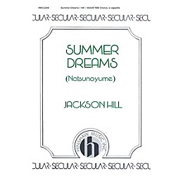 Hinshaw Music Summer Dreams SSAATTBB composed by Jackson Hill