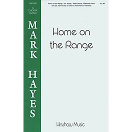 Hinshaw Music Home on the Range TTBB arranged by Mark Hayes