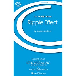 Boosey and Hawkes Ripple Effect (CME In High Voice) SSAA composed by Stephen Hatfield