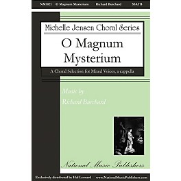 National Music Publishers O Magnum Mysterium SSATB A Cappella composed by Richard Burchard