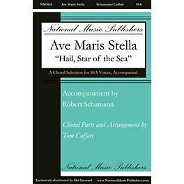 National Music Publishers Ave Maris Stella SSA composed by Tom Cuffari