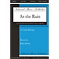 National Music Publishers As the Rain SATB a cappella composed by Paul Doust thumbnail