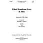 Fred Bock Music What Wondrous Love SATB composed by William J. Davis thumbnail