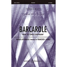 Boosey and Hawkes Barcarole 2-Part composed by Jacques Offenbach arranged by Francisco J. Núñez