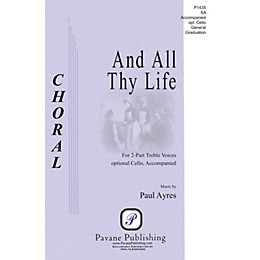 Pavane And All Thy Life 2-Part composed by Paul Ayres