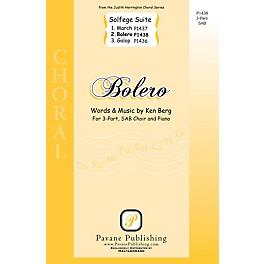 Pavane Boléro (from Solfege Suite) SAB composed by Ken Berg