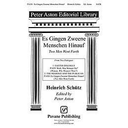 Pavane Es Gingen Zweene Menschen Hinauf SATB composed by Heinrich Schütz