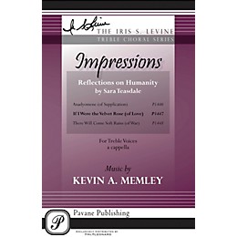 Pavane If I Were the Velvet Rose (from Impressions-Reflections on Humanity) SSAA A Cappella by Kevin Memley