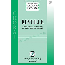 Pavane Reveille (From 'Solfege Suite 4-The Military Suite') 3-Part Mixed composed by Ken Berg