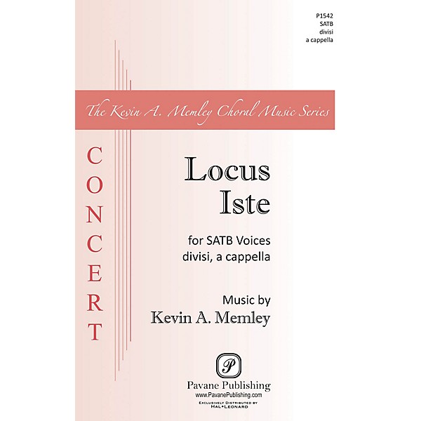 Pavane Locus Iste SSAATTBB A Cappella composed by Kevin Memley