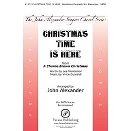 Pavane Christmas Time Is Here SATB arranged by John Alexander