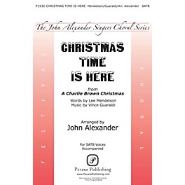 Pavane Christmas Time Is Here SATB arranged by John Alexander