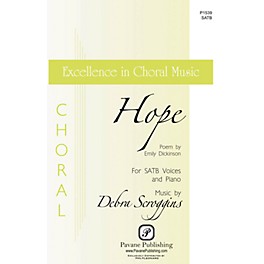 Pavane Hope SATB composed by Debra Scroggins