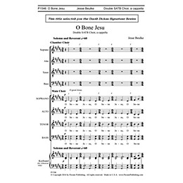 Pavane O Bone Jesu SATB a cappella composed by Jesse Beulke